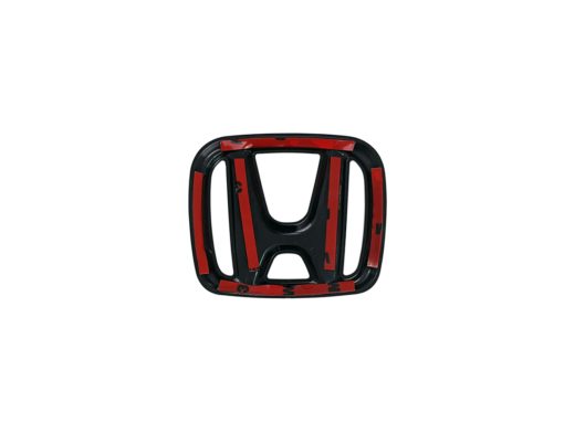 H Emblem Overlay Black Honda Civic 2016-2021 (10th Gen) Back Closeup